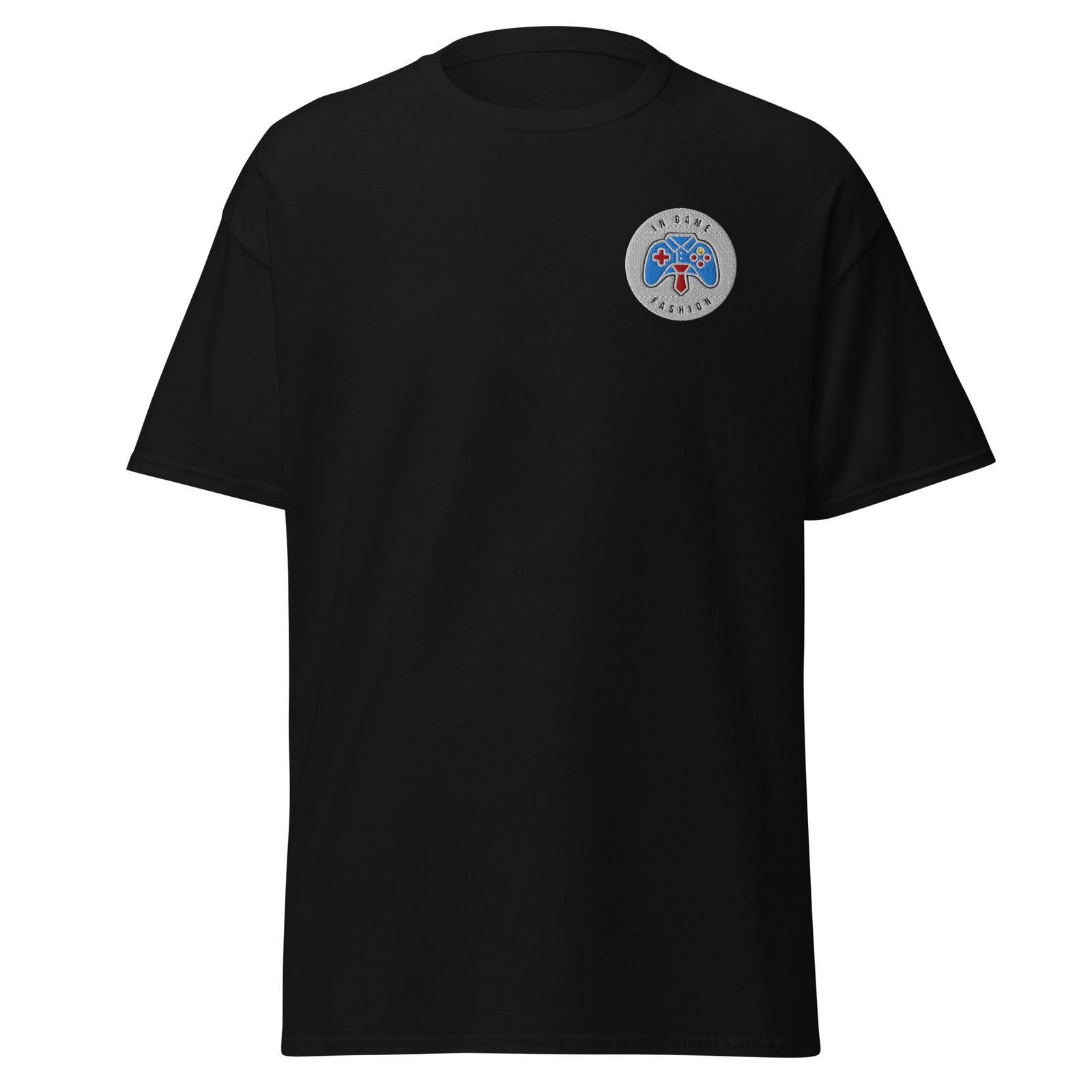 ingamefashion controller crest tee ingamefashion controller crest tee